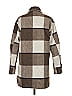 H&M 100% Polyester Brown Coat Size XS - photo 2