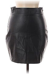 Susana Monaco Faux Leather Skirt