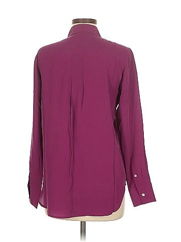 Everlane Long Sleeve Silk Top (view 2)