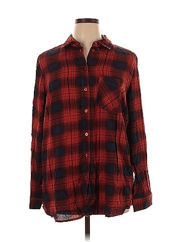 Ashley Stewart Long Sleeve Button-Down Shirt (view 1)