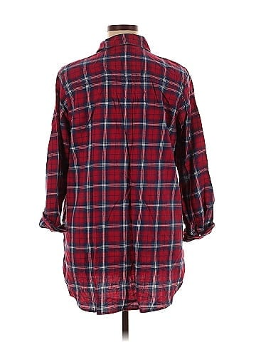 Ashley Stewart 3/4 Sleeve Button-Down Shirt (view 2)