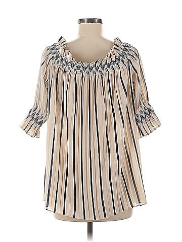 Moon River 3/4 Sleeve Blouse (view 2)