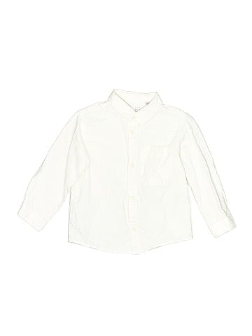 Zara Baby Long Sleeve Button-Down Shirt (view 1)