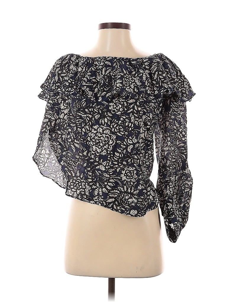 Apiece Apart Black 3/4 Sleeve Blouse Size 2 - photo 1