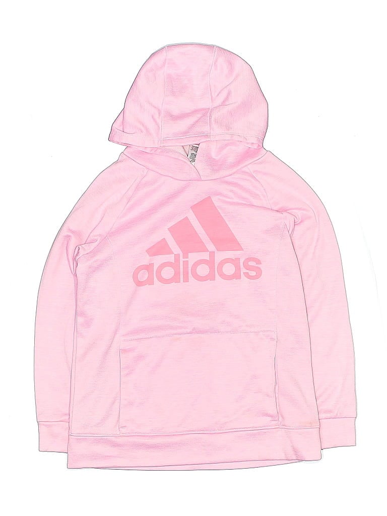 Click to view more detailed imagery on our partner's website Pre-owned Adidas Originals Kids' Pullover Hoodie In Pink