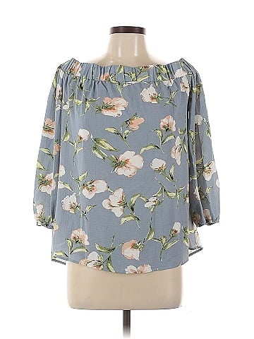 Entro 3/4 Sleeve Blouse (view 1)