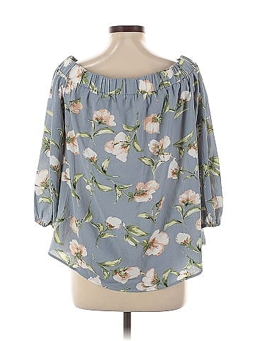 Entro 3/4 Sleeve Blouse (view 2)