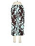 Newport News Print Teal Green Casual Pants Size 8 - photo 1