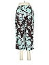 Newport News Print Teal Green Casual Pants Size 8 - photo 2