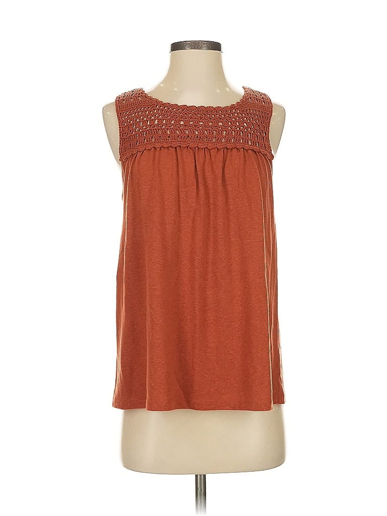 Pre-owned Dr2 Sleeveless Blouse In Orange