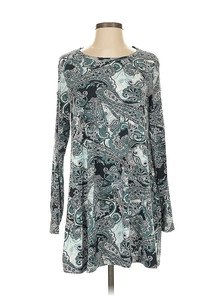 Pre-owned Chico's Casual Dress In Blue