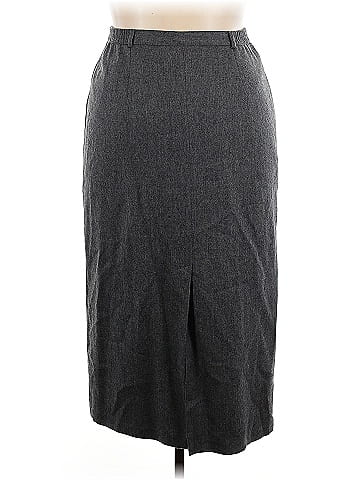 Sag Harbor Wool Skirt (view 2)