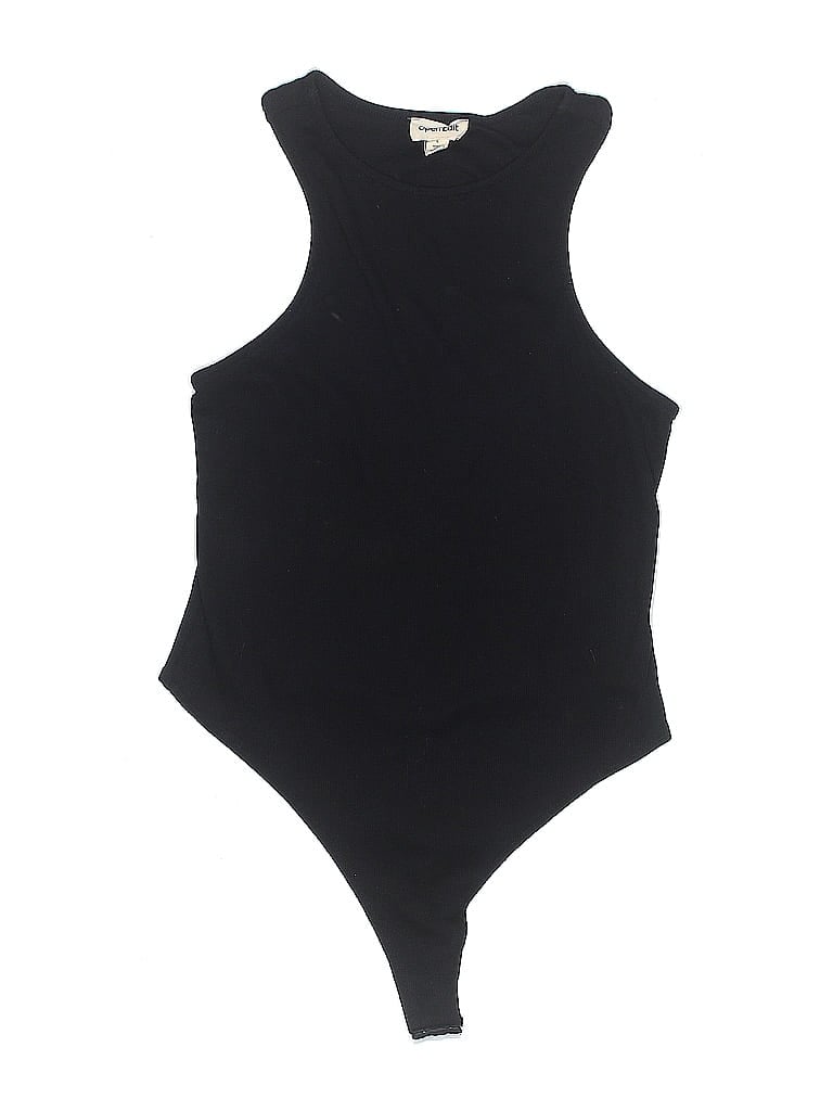 Pre-owned Open Edit Bodysuit In Black