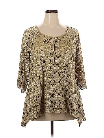 New Directions 3/4 Sleeve Blouse (view 1)