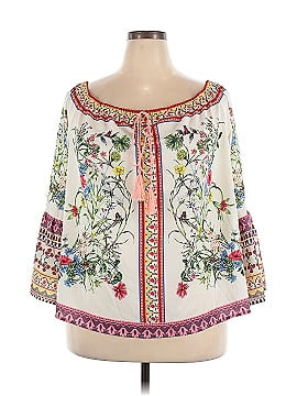 Umgee 3/4 Sleeve Blouse