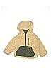 Zara Baby 100% Polyester Tan Zip Up Hoodie Size 12 - photo 1