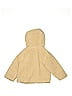 Zara Baby 100% Polyester Tan Zip Up Hoodie Size 12 - photo 2