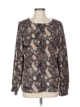 Peace & Pearls Long Sleeve Blouse