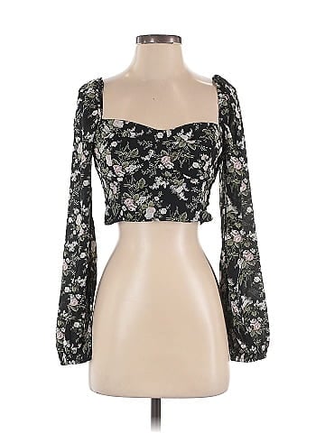 White Fox Long Sleeve Blouse (view 1)