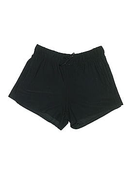 Athletic Works Solid Black Athletic Shorts Size M