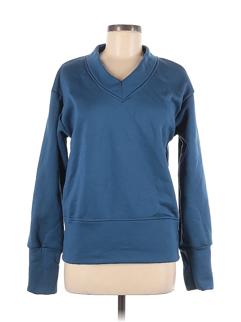 Pre-owned Unbranded Sweatshirt In Blue