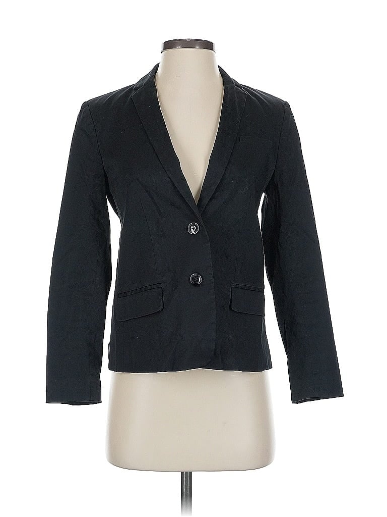 Pre-owned Banana Republic Blazer Jacket In Black