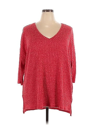 Faded Glory 3/4 Sleeve Top (view 1)