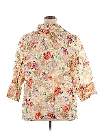 Coldwater Creek 3/4 Sleeve Button-Down Shirt (view 2)