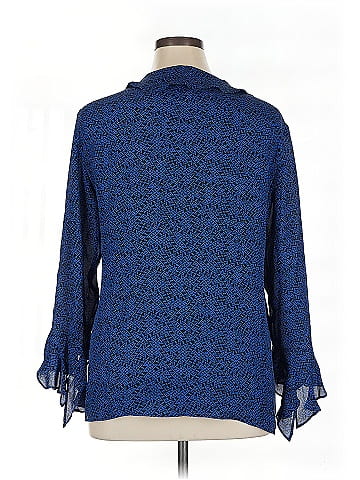 Chico's Design 3/4 Sleeve Silk Top (view 2)