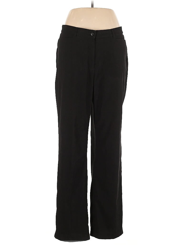 Pre-owned Coldwater Creek Casual Pants In Black