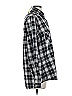 Hot Topic Plaid Black Long Sleeve Button-Down Shirt Size S - photo 3