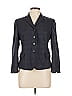 Akris Punto Gray Blue Wool Blazer Size 8 - photo 1