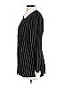 Scarlett 100% Polyester Stripes Black Blazer Size 10 - photo 5