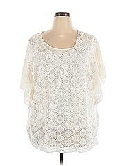 Jm Collection Short Sleeve Blouse