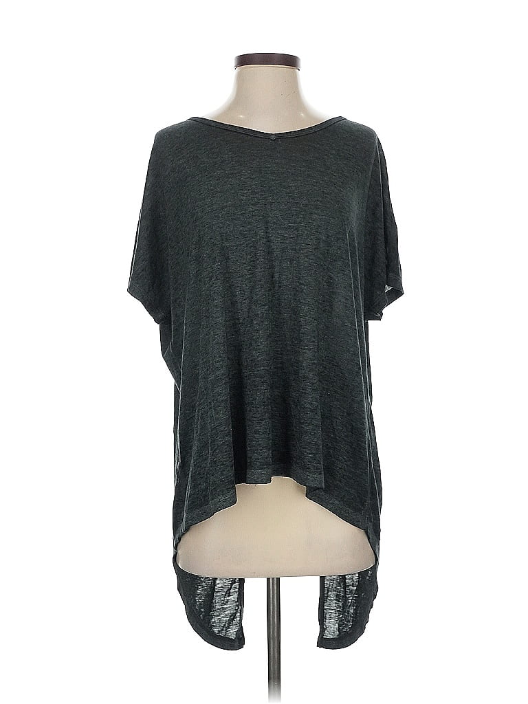 Pre-owned Dkny Sport Short Sleeve T-shirt In Gray