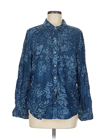 Liverpool Los Angeles Long Sleeve Button-Down Shirt (view 1)