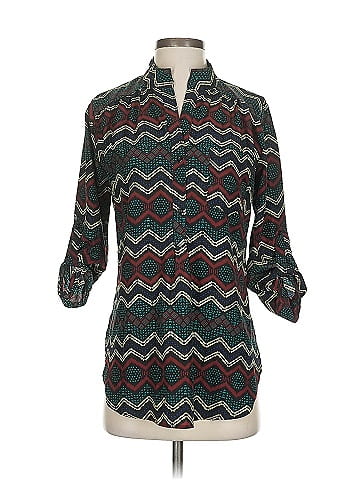 Akira Chicago Red Label 3/4 Sleeve Blouse (view 1)