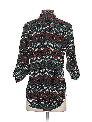 Akira Chicago Red Label 3/4 Sleeve Blouse (view 2)