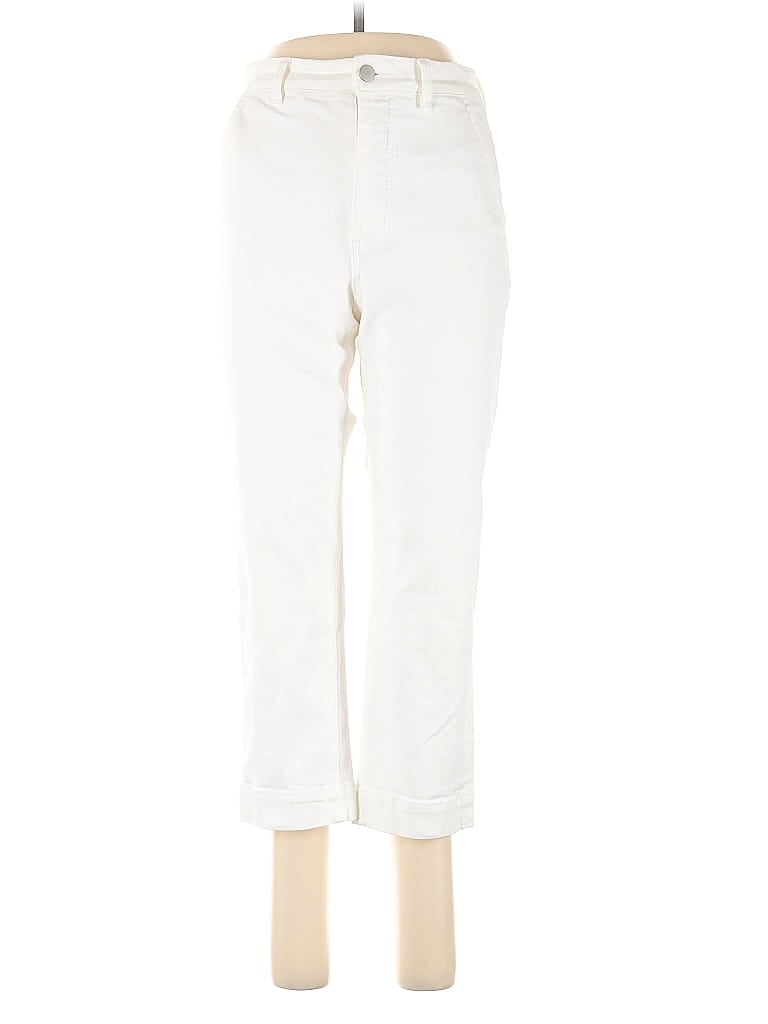 Pre-owned Everlane Jeans In White