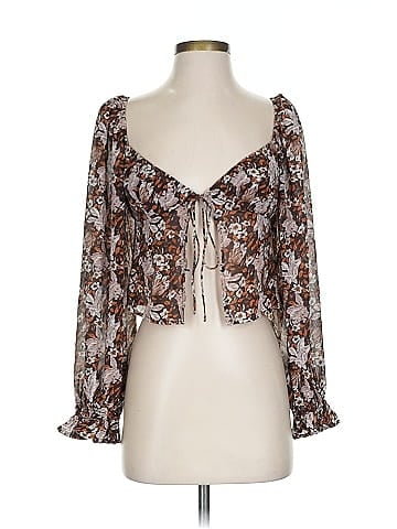 Nectar Clothing 3/4 Sleeve Blouse (view 1)