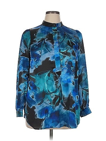 Anne Klein Long Sleeve Blouse (view 1)