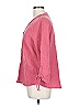 Foxcroft 100% Cotton Pink Red 3/4 Sleeve Blouse Size L - photo 5