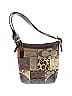 Coach Factory 100% Leather Animal Print Graphic Brown Leather Shoulder Bag One size - photo 1