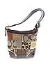 Coach Factory 100% Leather Animal Print Graphic Brown Leather Shoulder Bag One size - photo 3