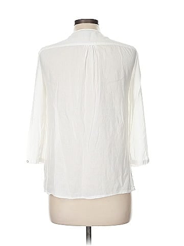 Velvet 3/4 Sleeve Blouse (view 2)