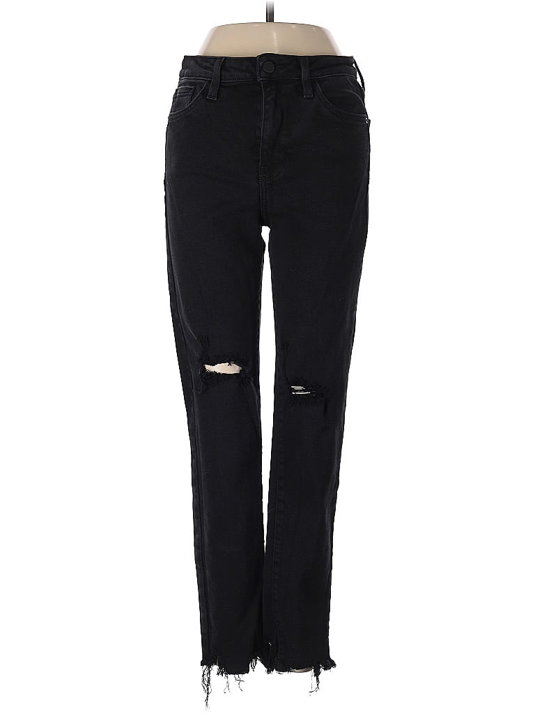 Pre-owned Just Black Jeans In Black