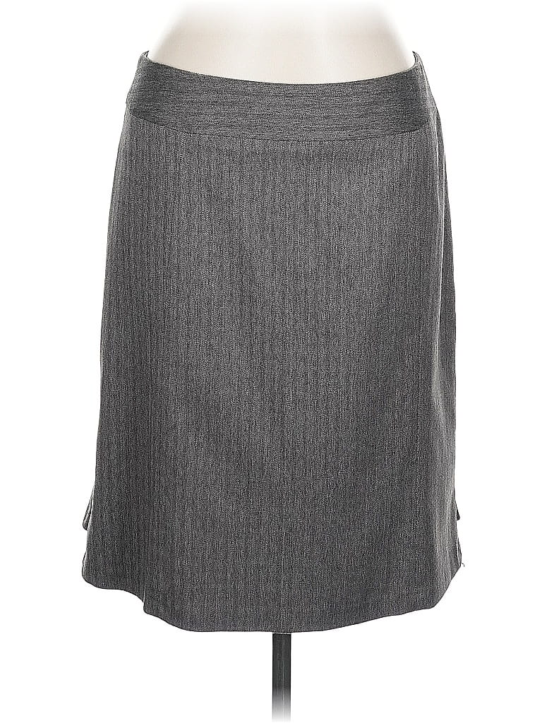 Pre-owned The Limited Casual Skirt In Gray