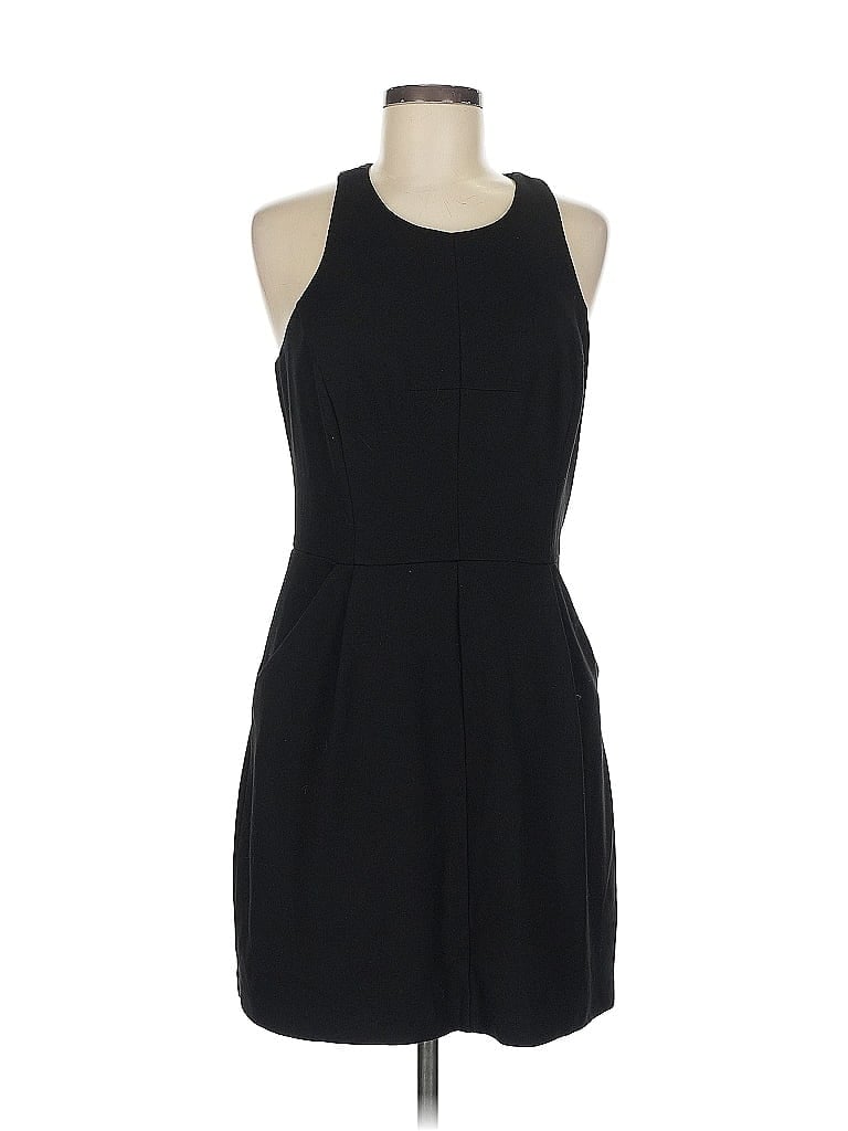 an original MILLY of New York Solid Black Cocktail Dress Size M - photo 1