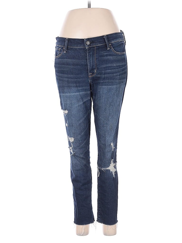 Pre-owned Abercrombie & Fitch Jeans In Blue