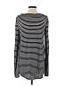 Calypso St. Barth 100% Viscose Stripes Black Long Sleeve T-Shirt Size S - photo 2